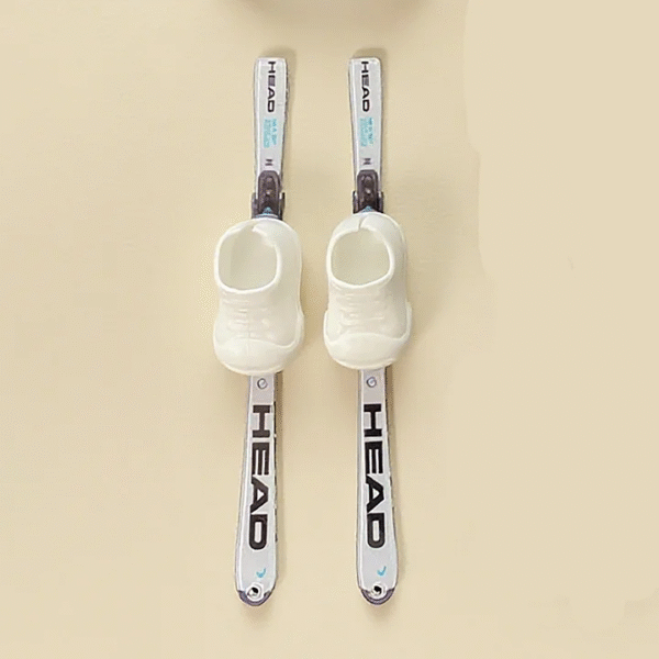 Labubu Doll Clothes Extreme Skiing Kit with Goggles Jacket Skis