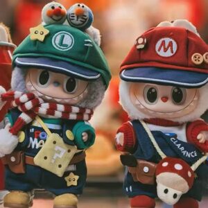 Labubu Doll Clothes Mario and Luigi