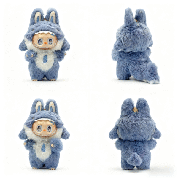 Labubu Doll Clothes Huhu Shark