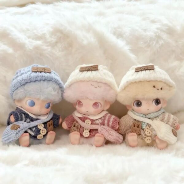 1 Dimoo Doll Clothes Colorful Button Sweaters