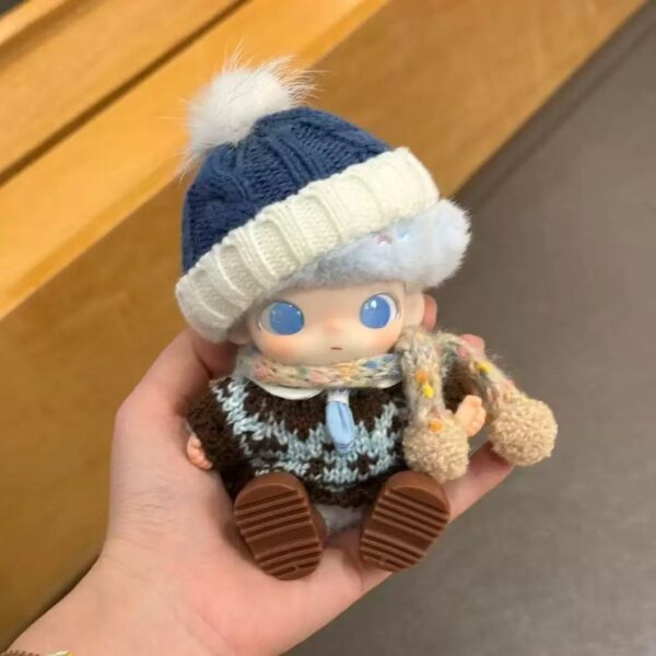 10 Dimoo Doll Clothes Colorful Button Sweaters