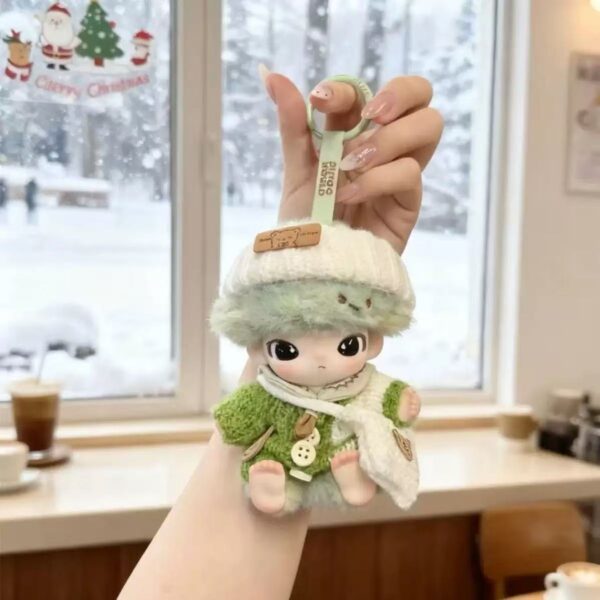 3 Dimoo Doll Clothes Colorful Button Sweaters