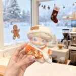 4 Dimoo Doll Clothes Colorful Button Sweaters