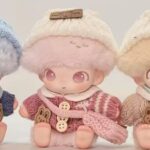 6 Dimoo Doll Clothes Colorful Button Sweaters