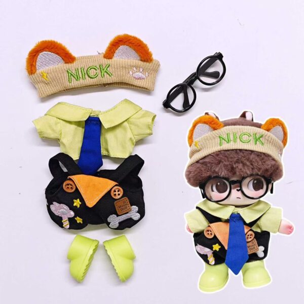 8 Dimoo Doll Clothes Zootopia Crazy Animals
