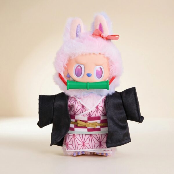 Kamado Nezuko Labubu Doll Clothes Demon Slayer Crafting Set