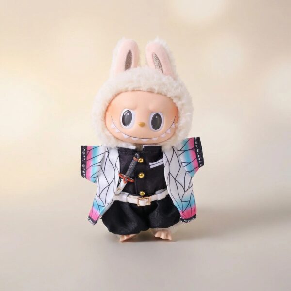 Kochou Shinobu Labubu Doll Clothes Demon Slayer Crafting Set