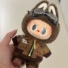 Handmade Labubu Doll Clothes Leather Jacket