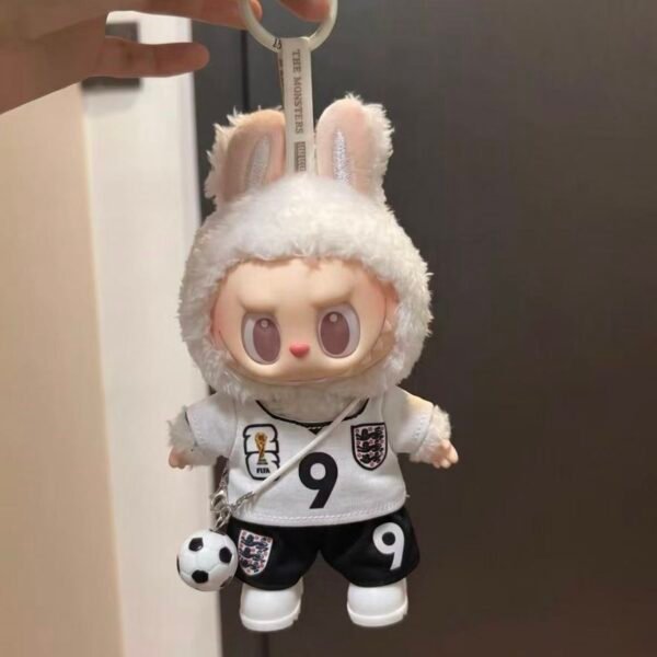 World cup England Handmade Labubu Doll Clothes World Cup 2026