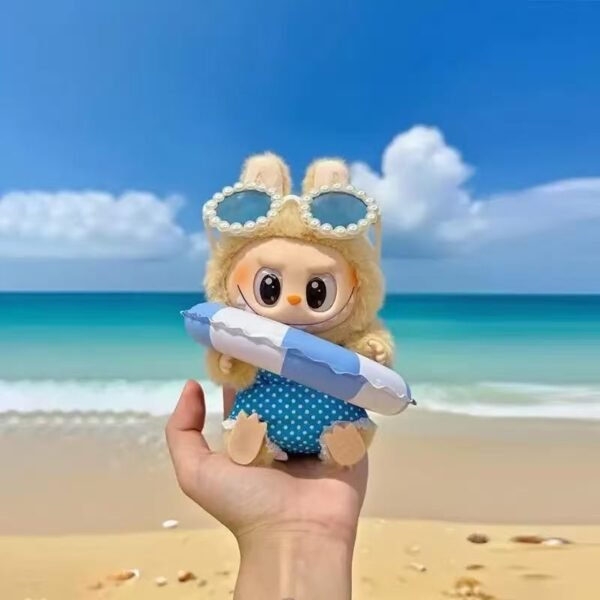 e8d3d37ddf314475feb96c6b9a2d86c9 Handmade Labubu Doll Clothes Summer Beach CollectionDolls