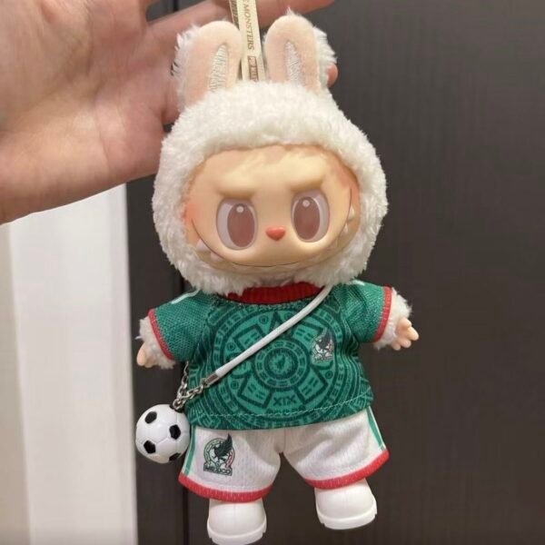 World cup mexico Handmade Labubu Doll Clothes World Cup 2026